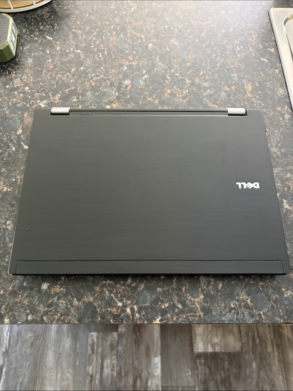 Dell Laptop in Matte Black with Silver Hinges